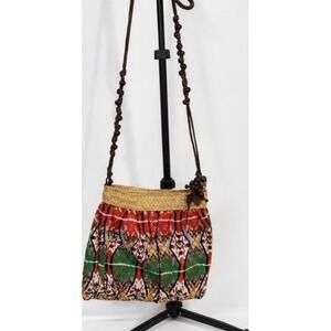 Poppie Jones Bag Y2K Festival / Cottagecore Boho Straw Bag".